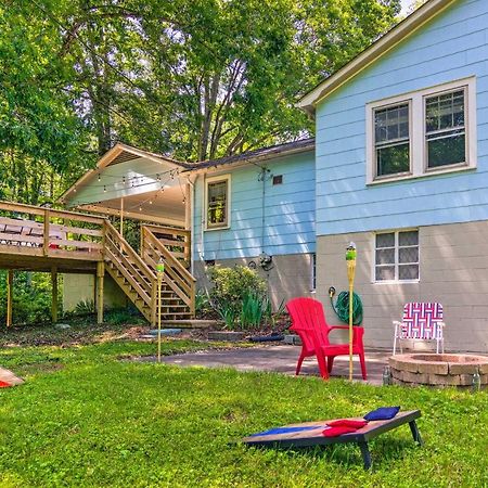 Cottage With Deck And Fire Pits About 9 Mi To Lake Lure! Екстериор снимка